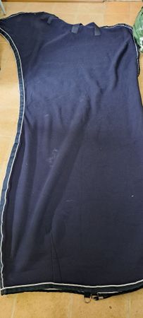 Fleecetäcke, Finntack, 155cm, fast hals, tjockare fleece