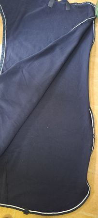 Fleecetäcke, Finntack, 155cm, fast hals, tjockare fleece