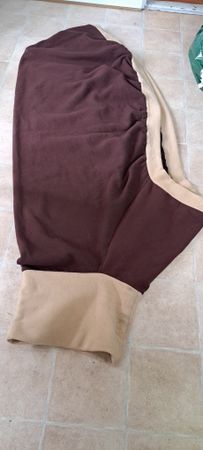 Fleece m hals, 125cm