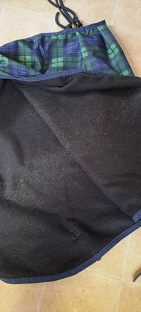 Ländtäcke, full, fleece på insida, regnavvisande yttersida