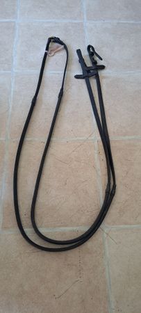 Tyglar, gummi, 280cm, svarta