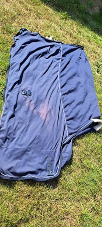Täcke, 125 cm, fleece på rygg