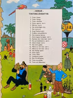 Tintins äventyr - Faraos cigarrer - Herge - Tintin