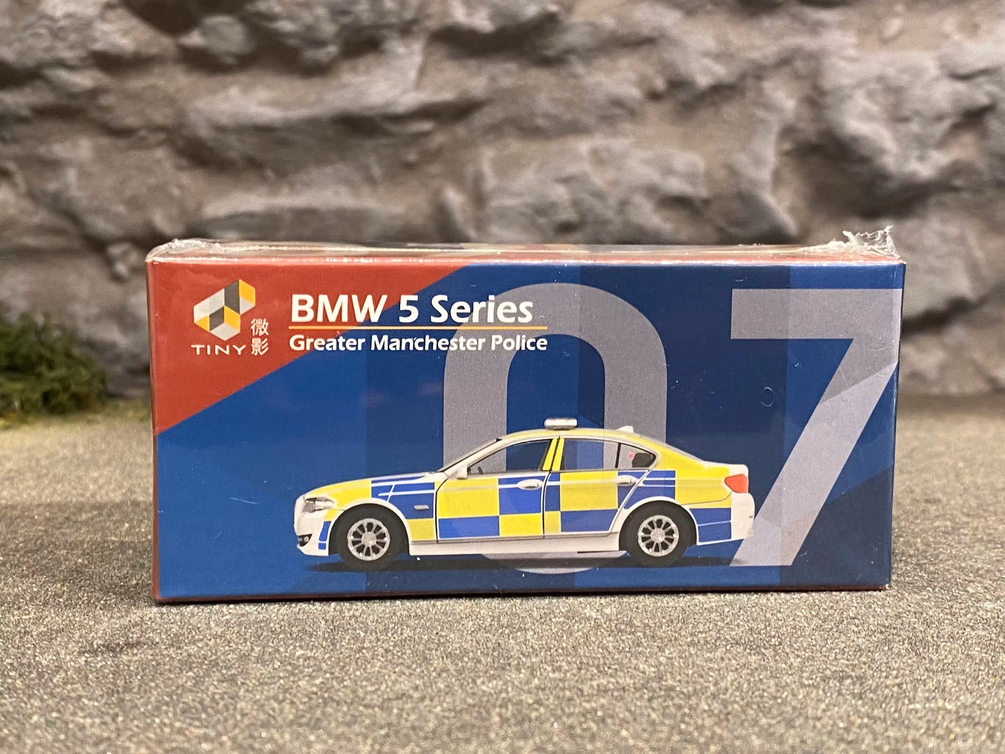 Skala 1/64 - BMW 5 Series F10 Greater Manchester Police fr Tiny - Fotoexemplar