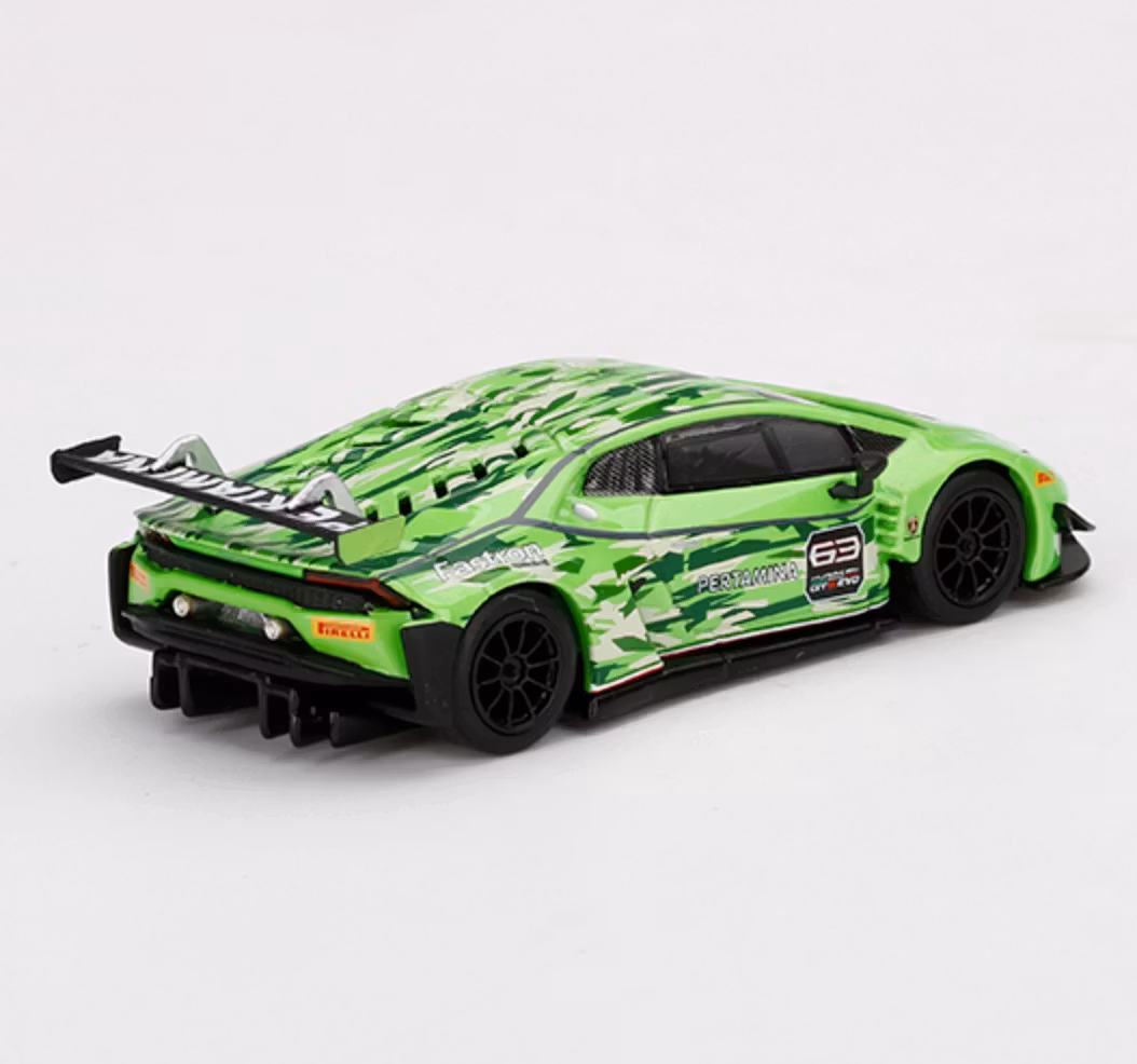 Skala 1/64 -  Lamborghini Huracán GT3 EVO Presentation fr MINI GT