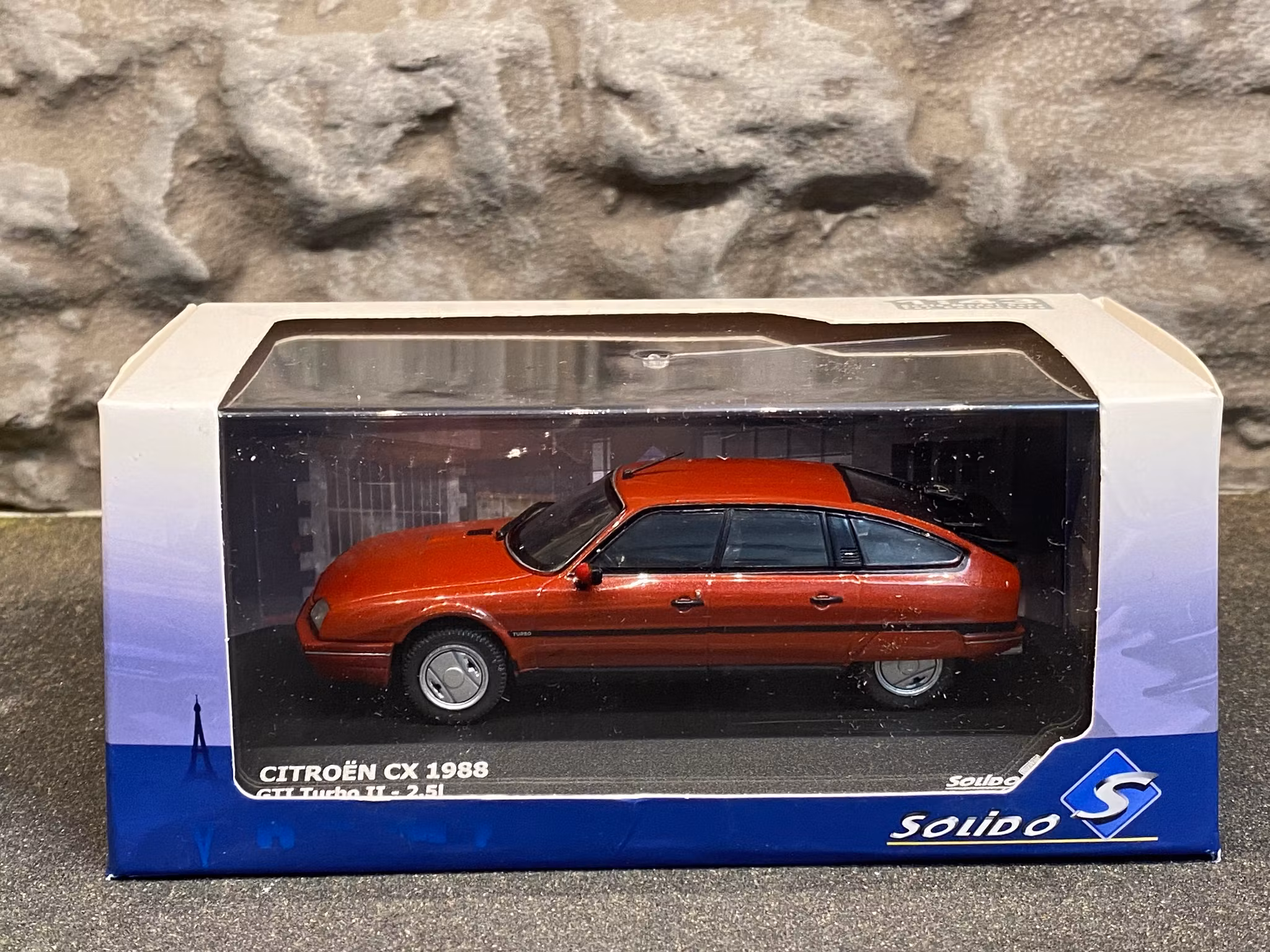 Skala 1/43 Citroen CX GTi Turbo II 2,5l 1988 , fr Solido
