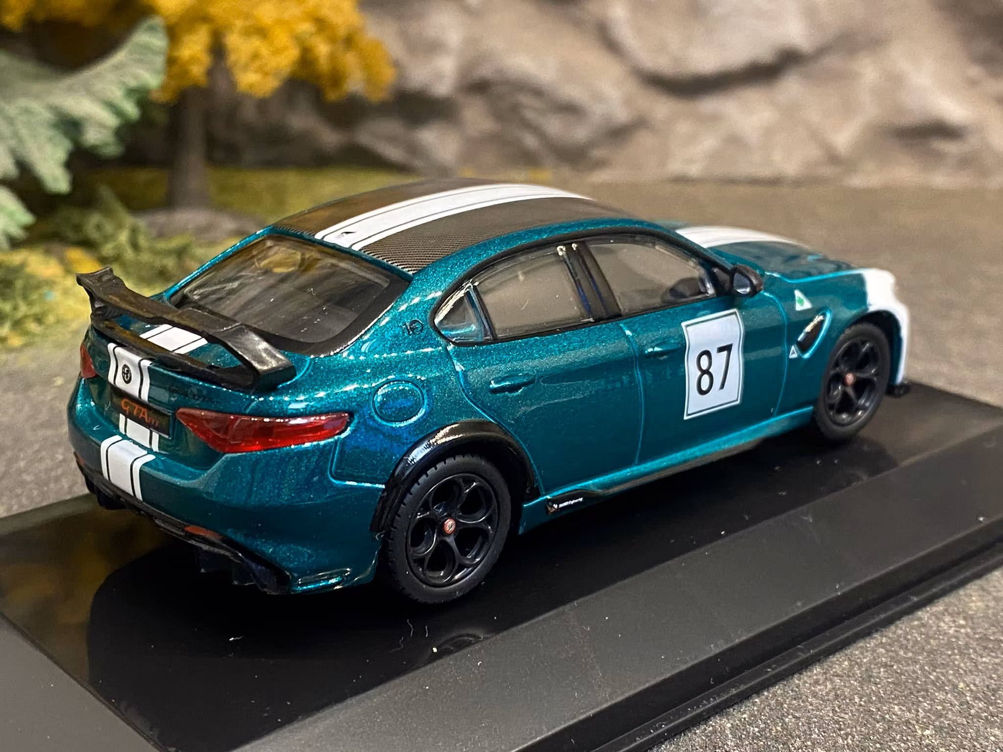 Skala 1/43 Alfa Romeo GTAm, fr Bburago "Race"