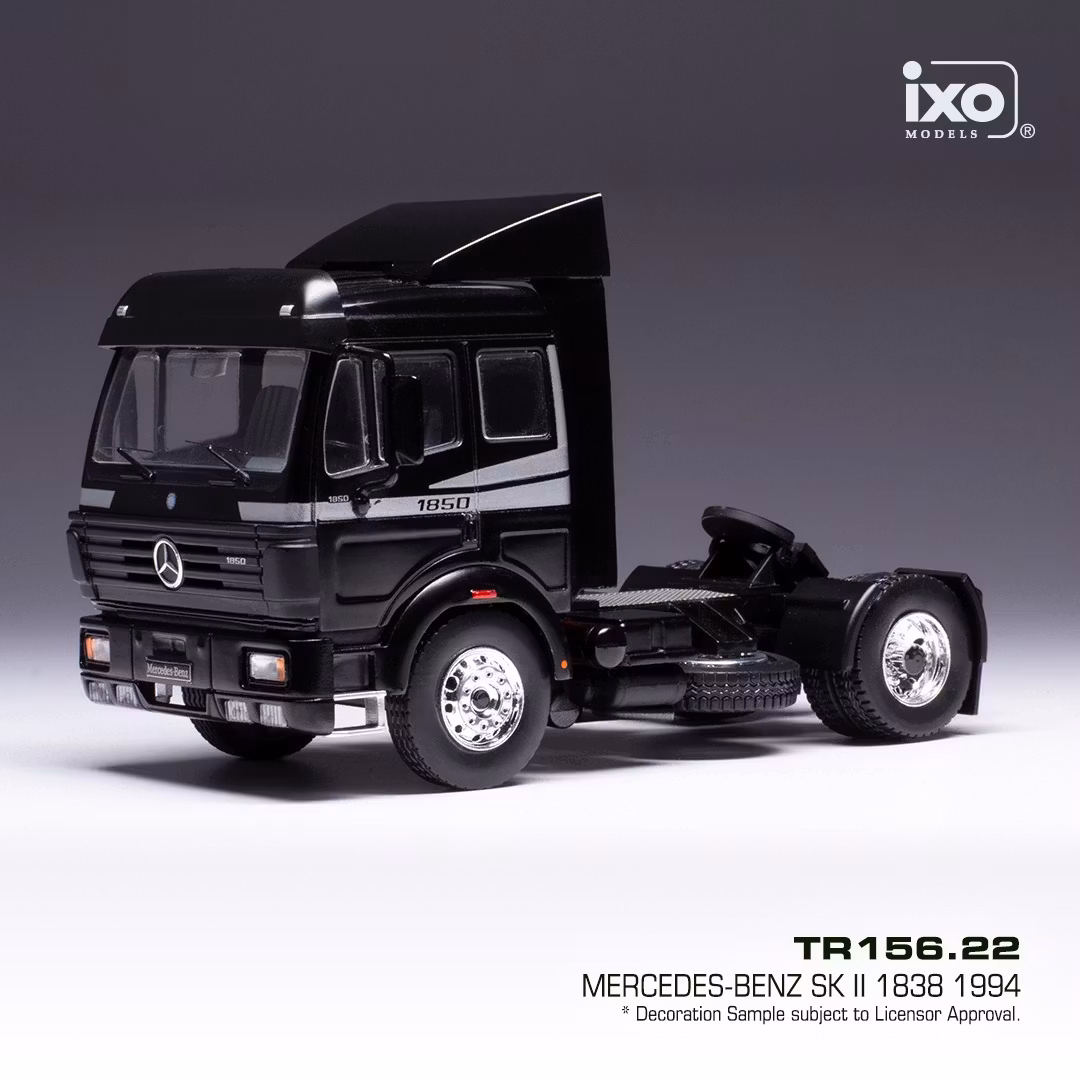 Skala 1/43 NYHET! MERCEDES-BENZ SK II 1838 1994, Black fr IXO Models