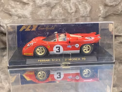 Scale 1/32 Analogue FLY slotcar: Ferrari 512 #3 Monza 70'