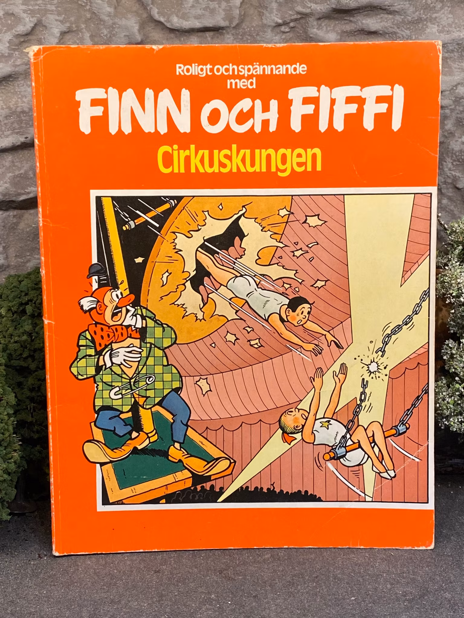 Seriealbum Finn och Fiffi: Cirkuskungen av Willy Wandersteen