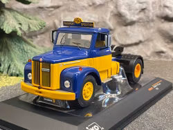 Skala 1/43 Scania 110 Super ASG, Blue/yellow fr IXO Models