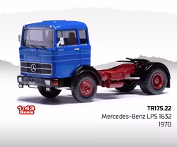 Skala 1/43 Mercedes-Benz LPS 1632 1970' fr IXO Models