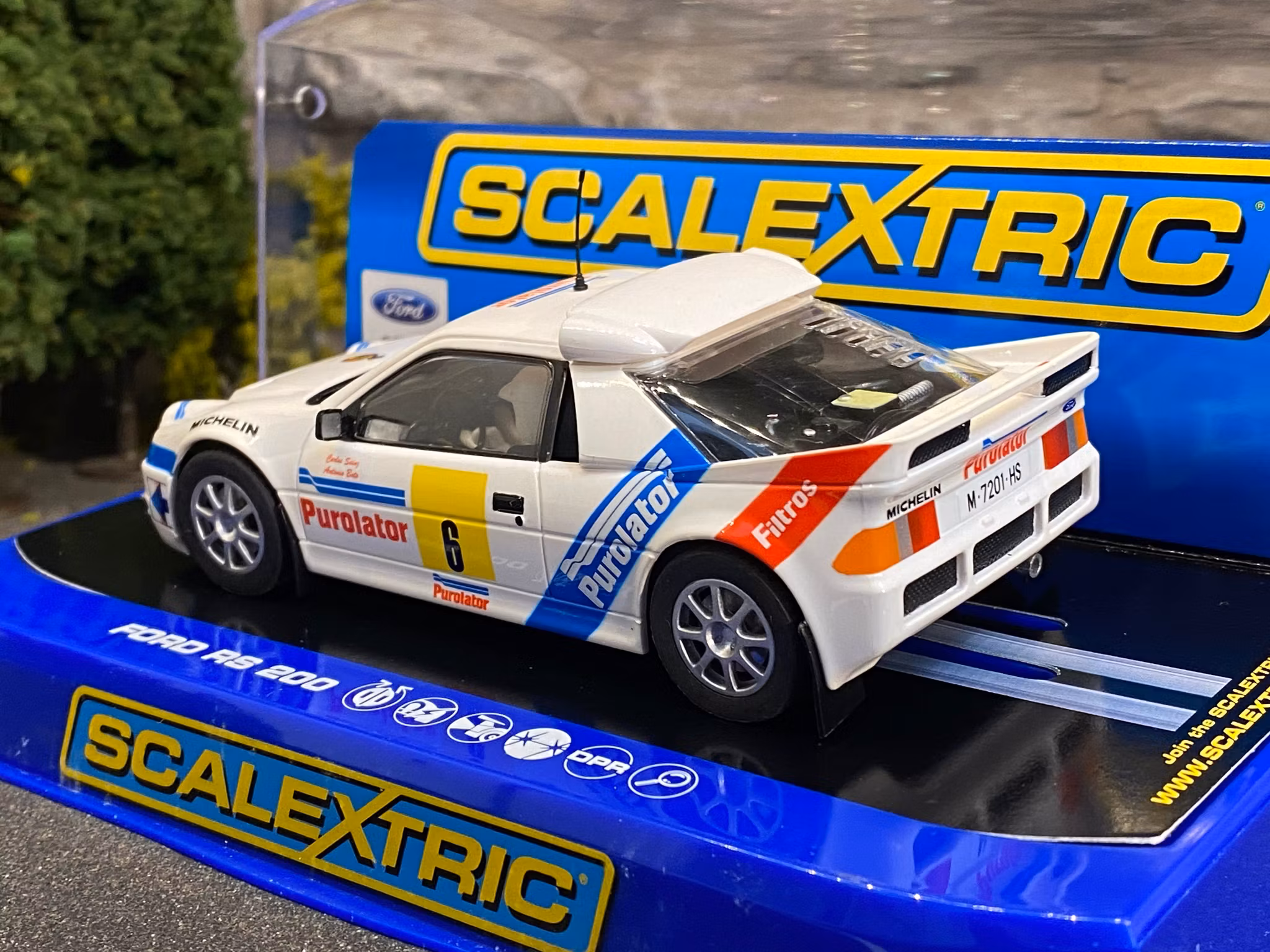 Skala 1/32 Ford RS 200 fr Scalextric