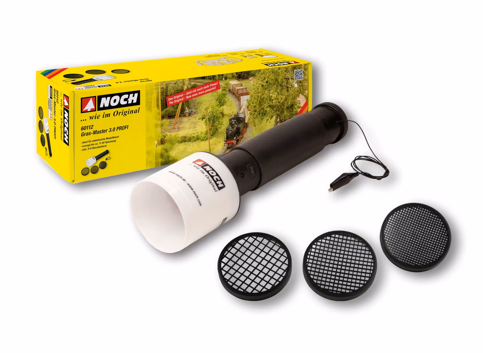 NOCH 60112 Gras-master 3.0 PROFI, Statisk gräs-ströare (Värstingvarianten)