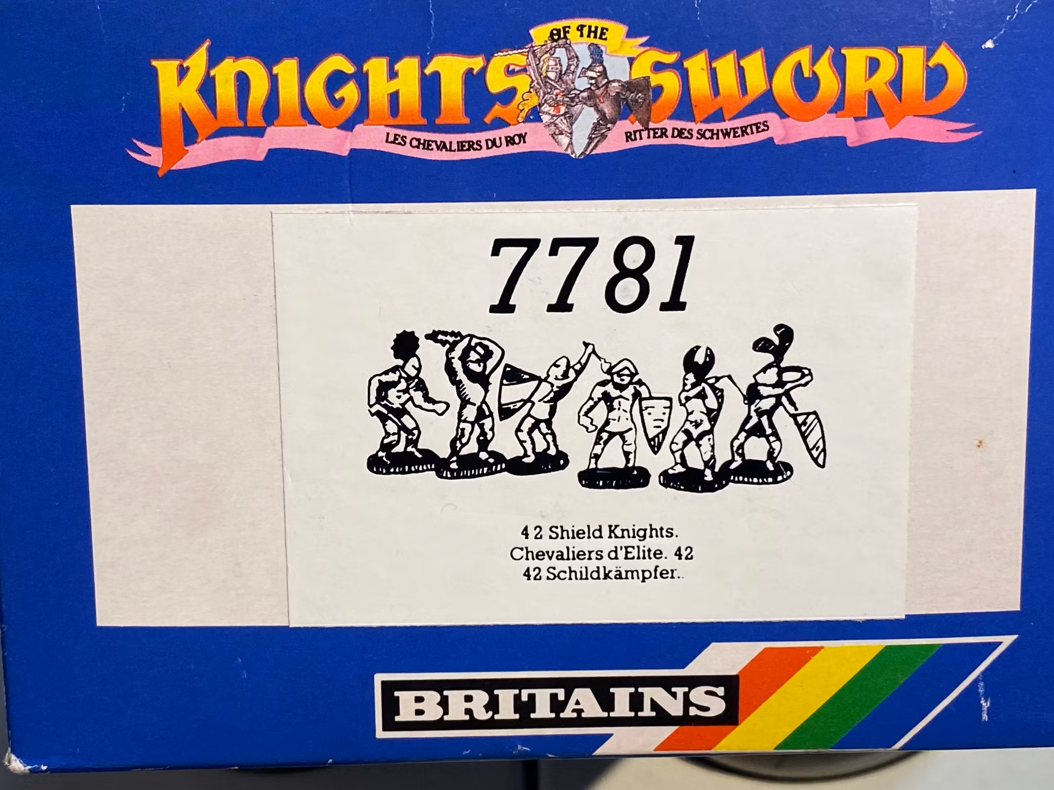 Skala 1/32 Knights of the Sword fr Britains LTD deetail 7781-series Nr: G