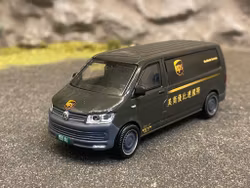 Skala 1/64 - Volkswagen T6 Transporter - UPS Taiwan fr Tiny