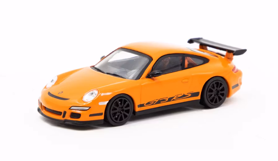 Skala 1/64 Porsche 911 GT3 RS. Orange fr TARMAC & Minichamps