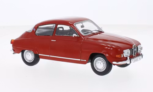 NEW! Skala 1/24 Saab 96 V4, red, 1970, red fr WhiteBox