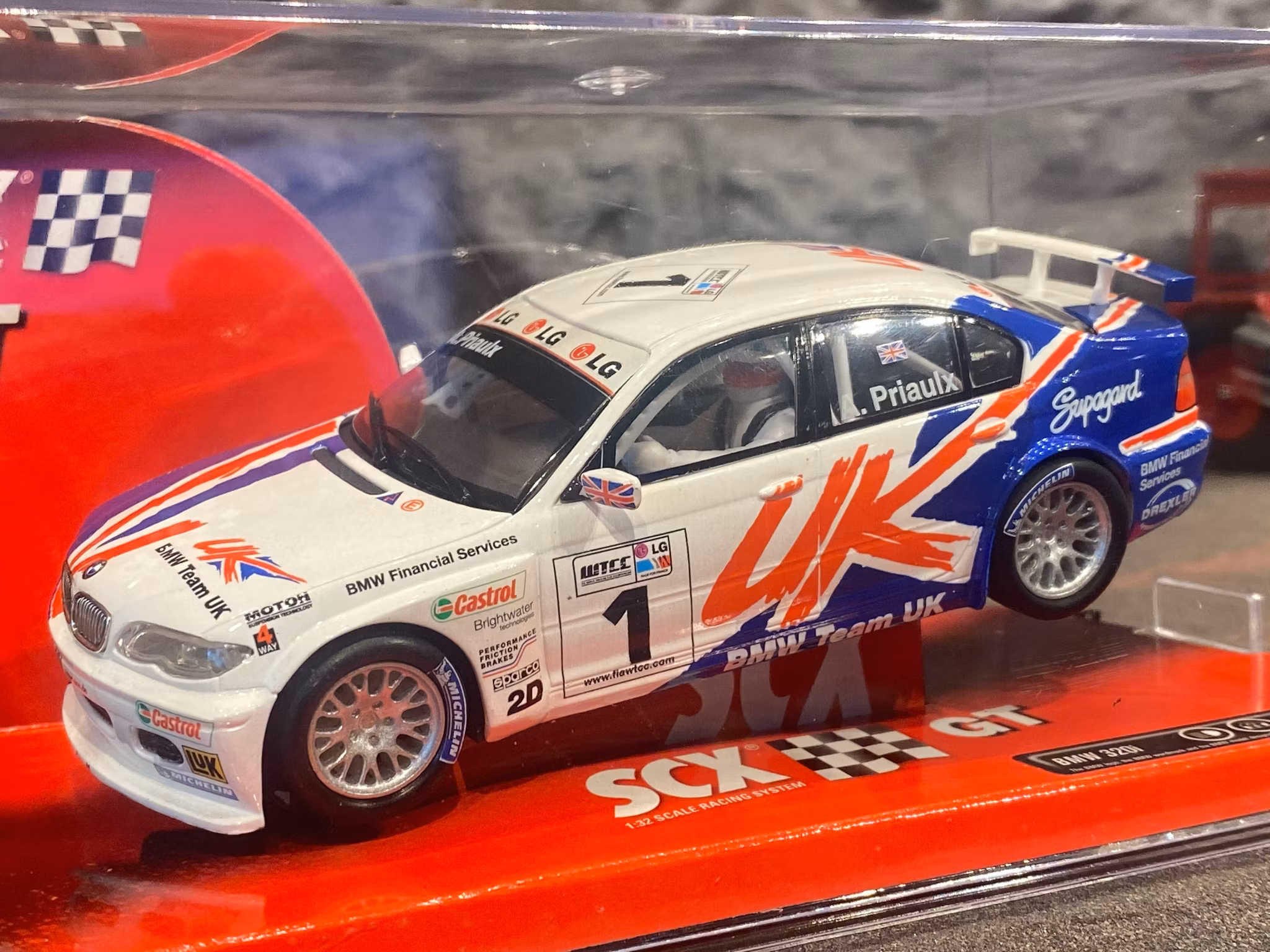 Skala 1/32 Analogue Slot Car fr SCX: BMW 320i