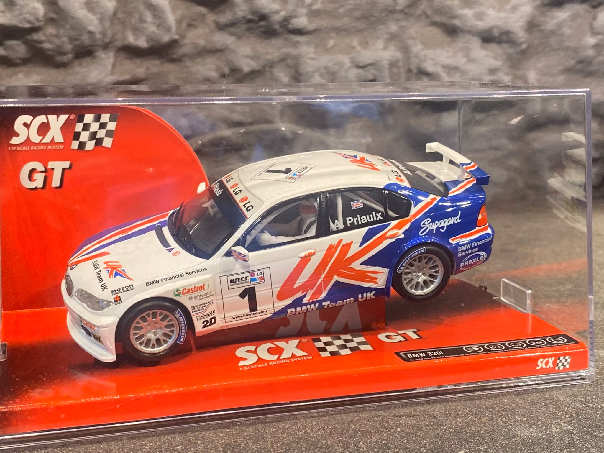 Skala 1/32 Analogue Slot Car fr SCX: BMW 320i