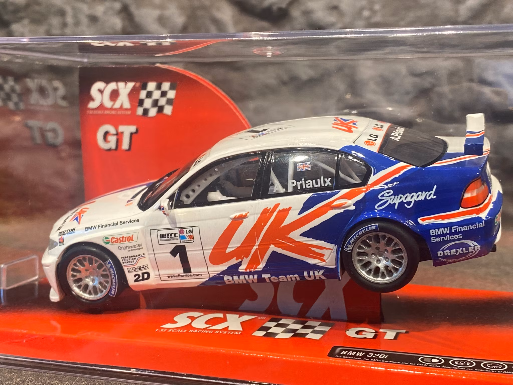 Skala 1/32 Analogue Slot Car fr SCX: BMW 320i