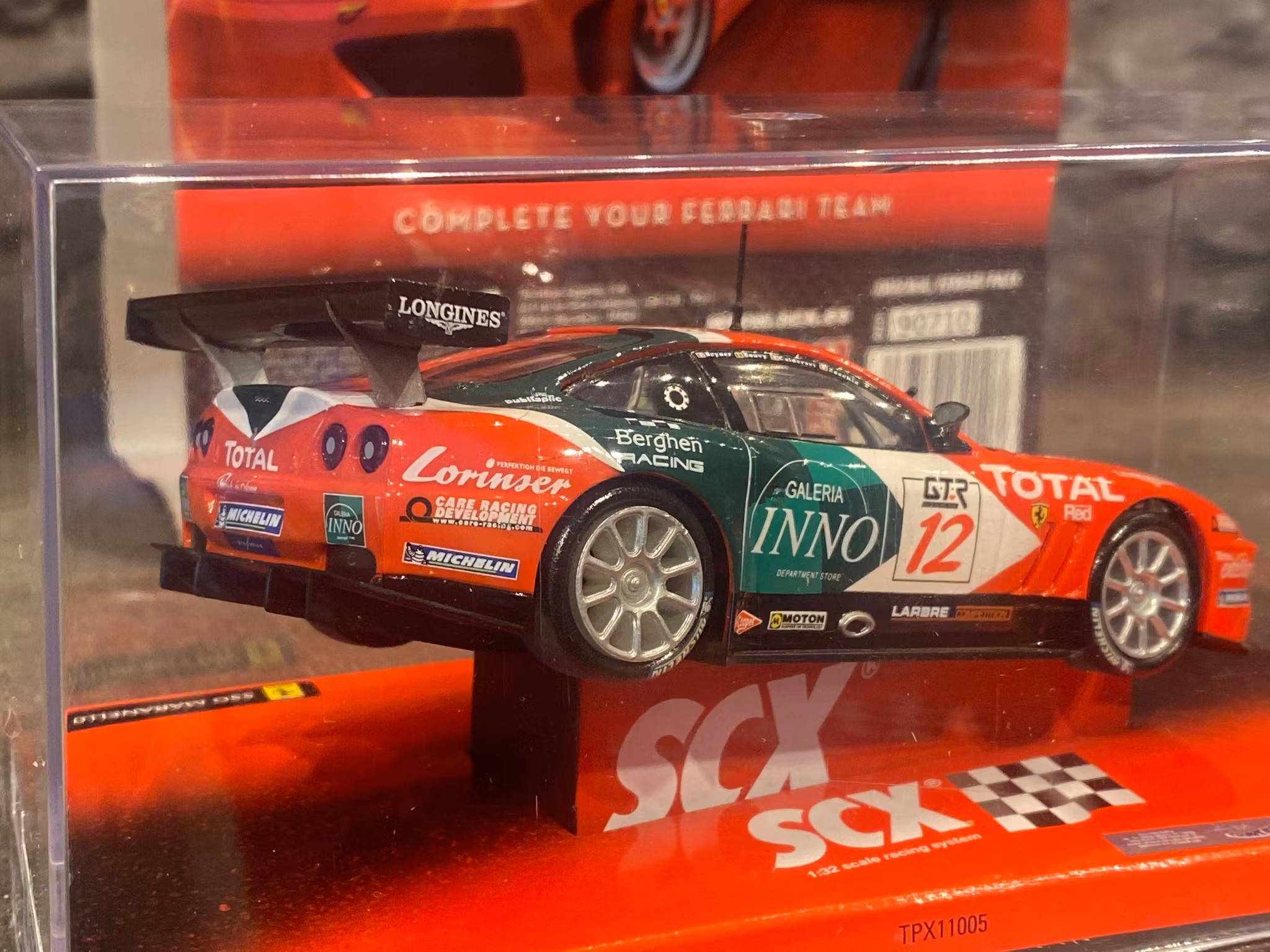 Skala 1/32 Analogue Slot Cars fr SCX: Ferrari Team 2-pack