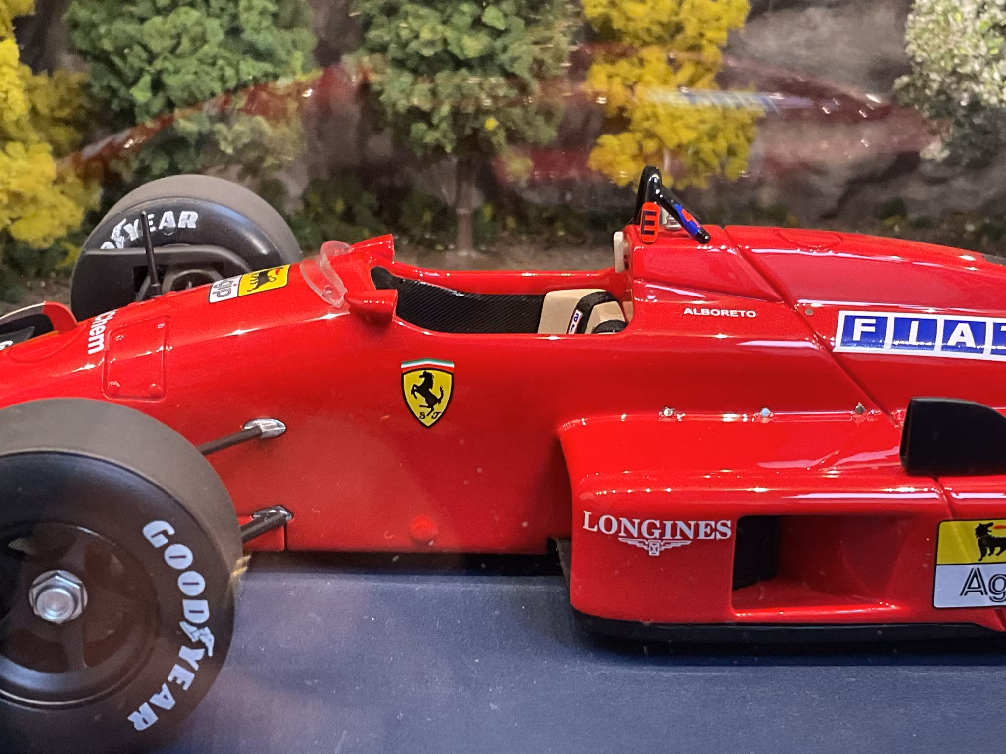 Skala 1/18 Ferrari F1 641, GP 1990, 100th Ferrari F1 Victory, A.Prost fr Look Smart