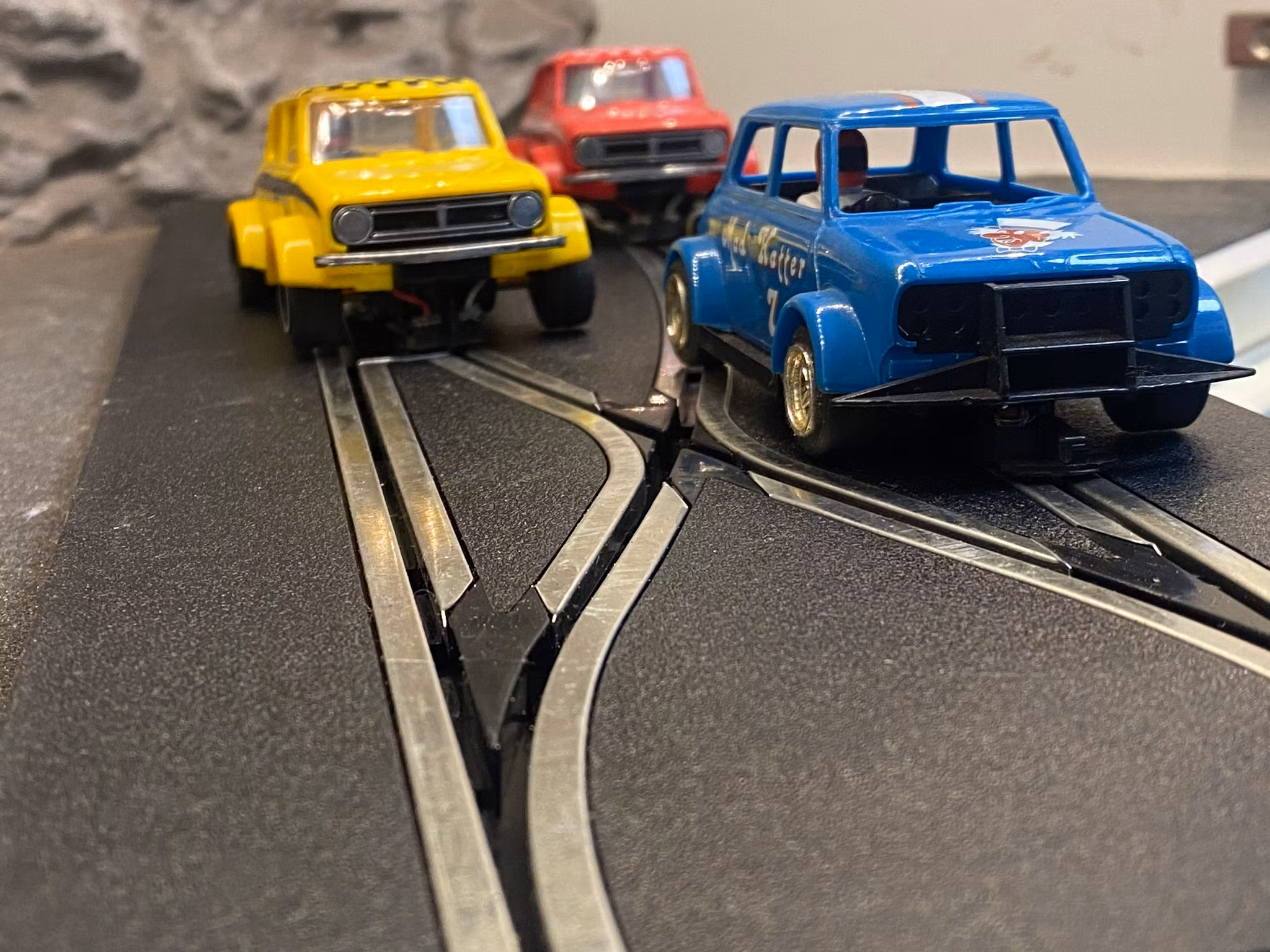 Skala 1/32 Scalextric Digital Sport - C7036 Straight Lane Change Track