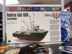 Skala 1/60 Building kit Andrea Gail 608 - Swordfisher - fr Billing Boats -Wooden hull
