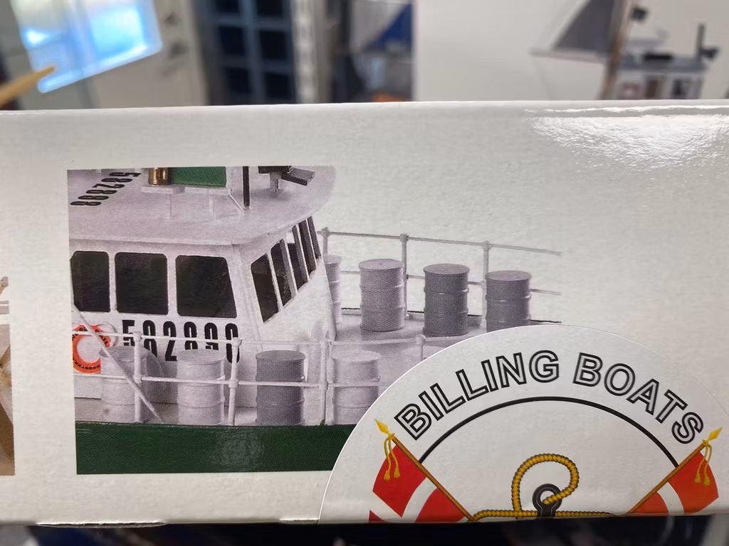 Skala 1/60 Building kit Andrea Gail 608 - Swordfisher - fr Billing Boats -Wooden hull