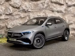 Skala 1/18 Mercedes-Benz EQA (H243) Matte Grey metallic fr NZG