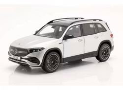 Skala 1/18 2021 Mercedes-Benz EQB, Iridium Silver fr NZG