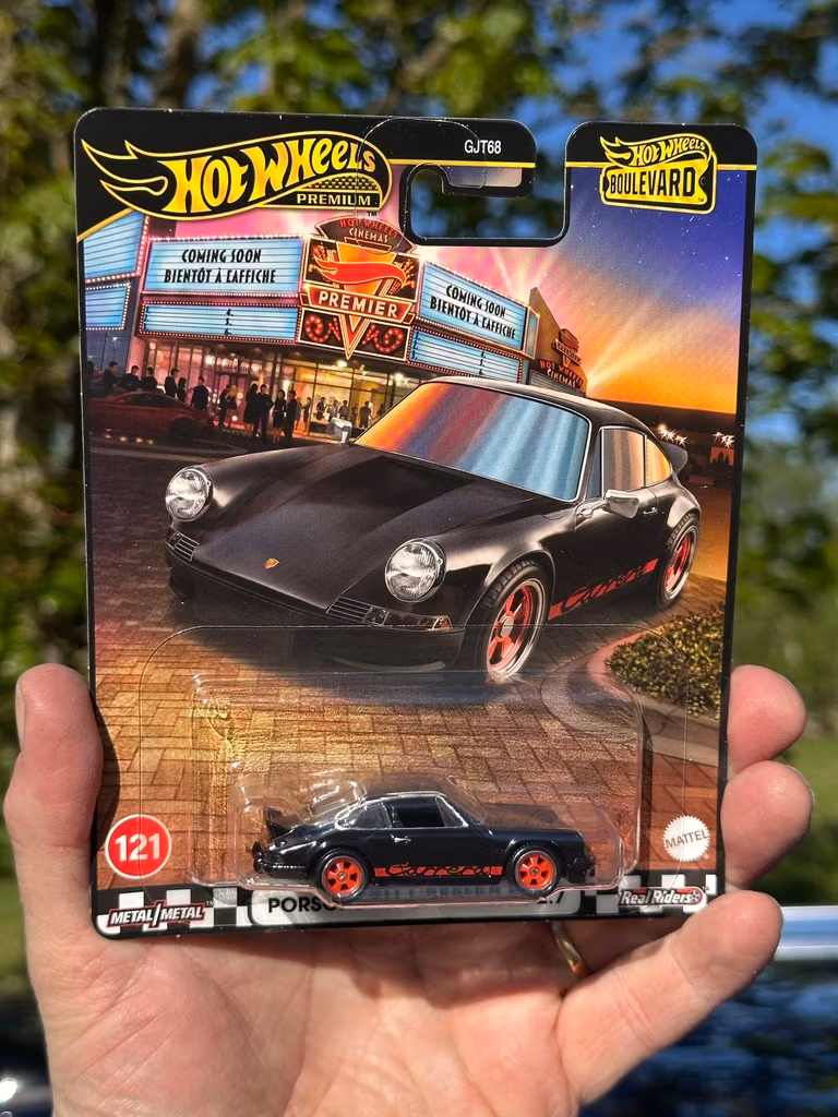 Skala 1/64 Hot Wheels Premium, Boulevard: Porsche 911 Carrera RS 2,7 - Car Culture
