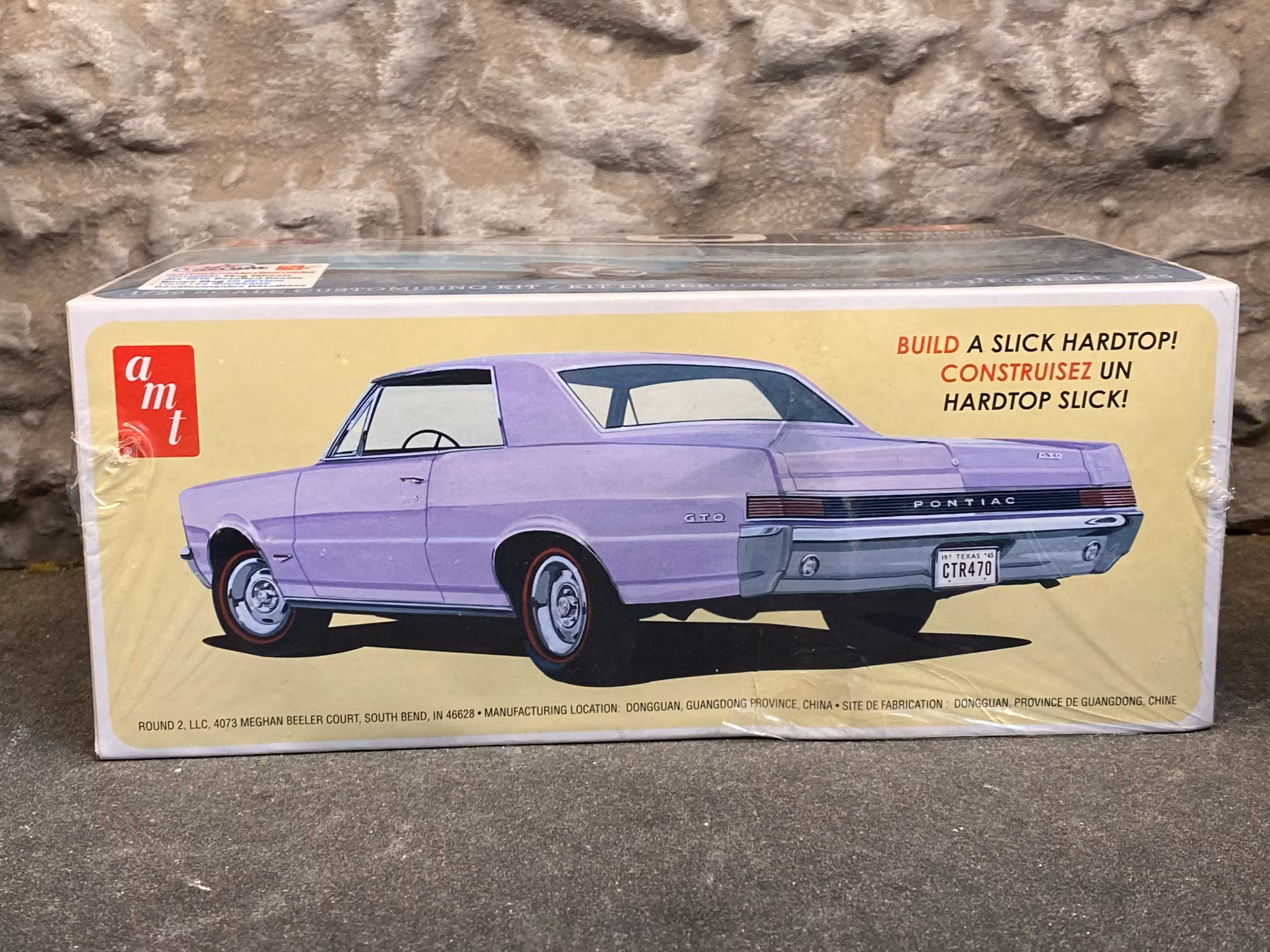 Skala 1/25 Plastic kit: Pontiac GTO 65' fr AMT