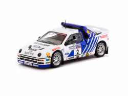 Skala 1/64 Ford RS200 Lombard RAC Rally 1986, Blomqvist/Berglund fr TARMAC works