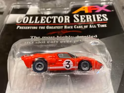 Skala 1/64 Slotcar, Ford GT40 MkII, Röd, Collector Series fr AFX