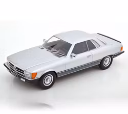 Skala 1/18 Mercedes-Benz 450 SLC 5.0 (C107) 1973, Silver fr KK-scale