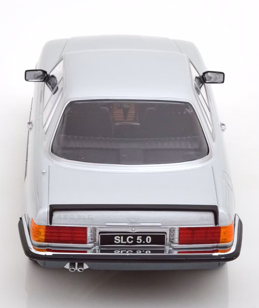 Skala 1/18 Mercedes-Benz 450 SLC 5.0 (C107) 1973, Silver fr KK-scale