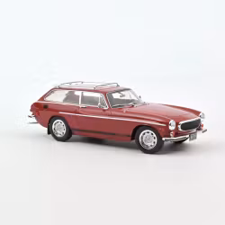 Skala 1/18 Volvo 1800 ES (US version) 1972 Red with lower side stripes fr Norev