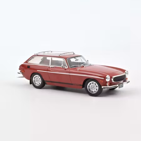 Skala 1/18 Volvo 1800 ES (US version) 1972 Red with lower side stripes fr Norev