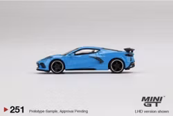 Skala 1/64 - Chevrolet Corvette Stingray Rapid Blå från MINI GT