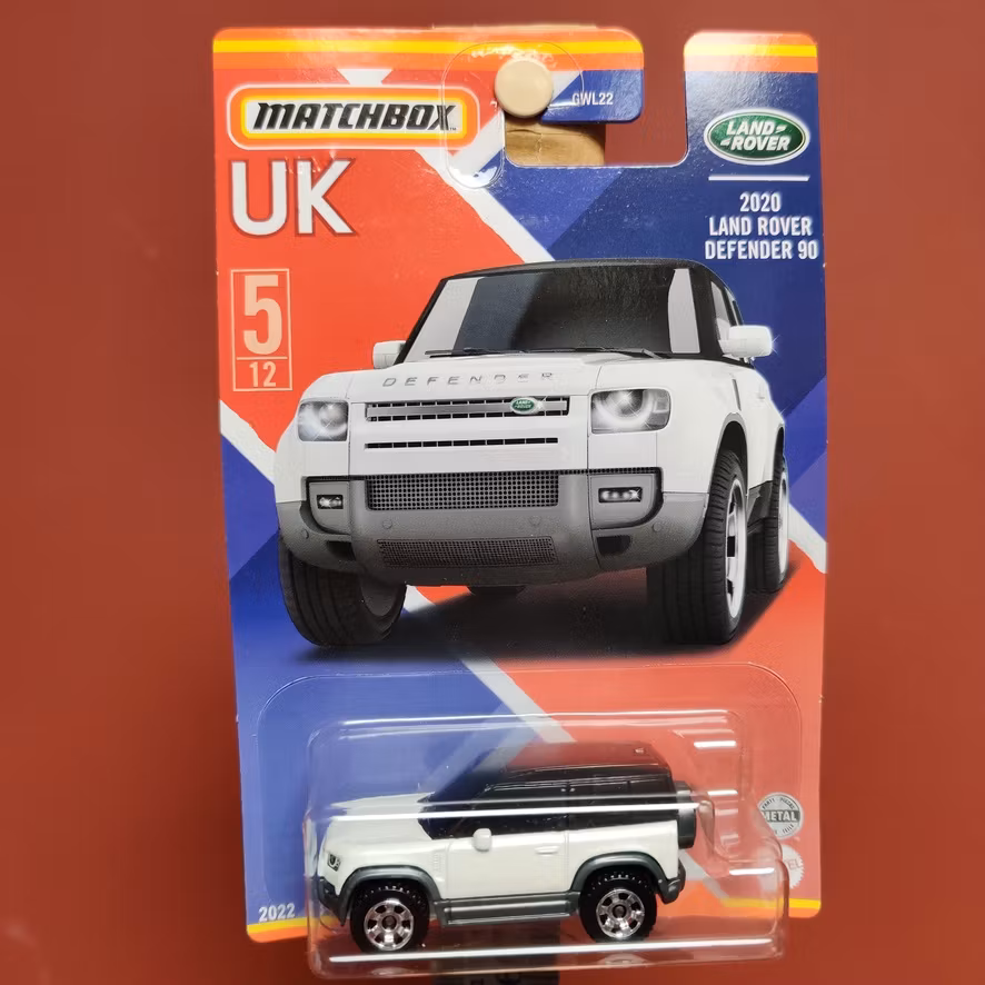 Skala 1/64 MATCHBOX - UK - LAND ROVER DEFENDER 90 (2020)