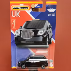 Skala 1/64 UK - LEVC TAXI från Matchbox