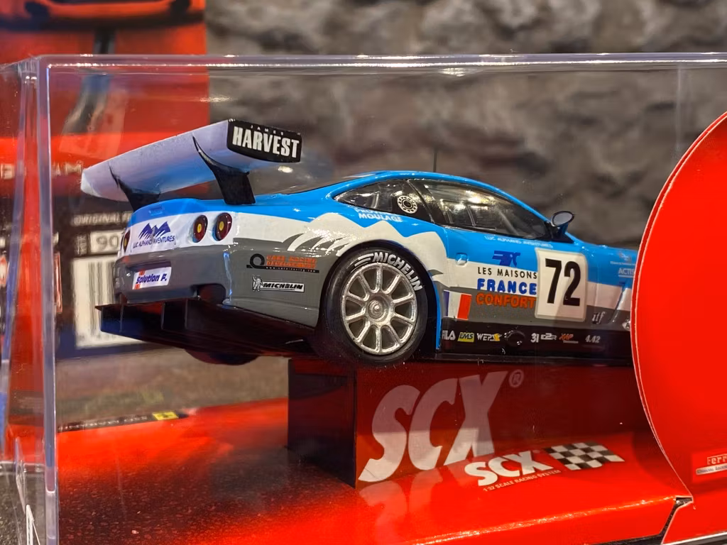 Skala 1/32 Analoga SCX Bilar till Bilbana: Ferrari Team 2-pack