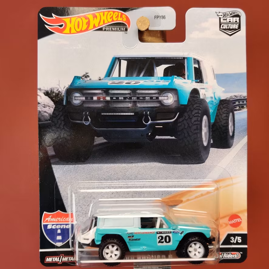 Skala 1/64 HOT WHEELS Premium - Car Culture - FORD BRONCO R