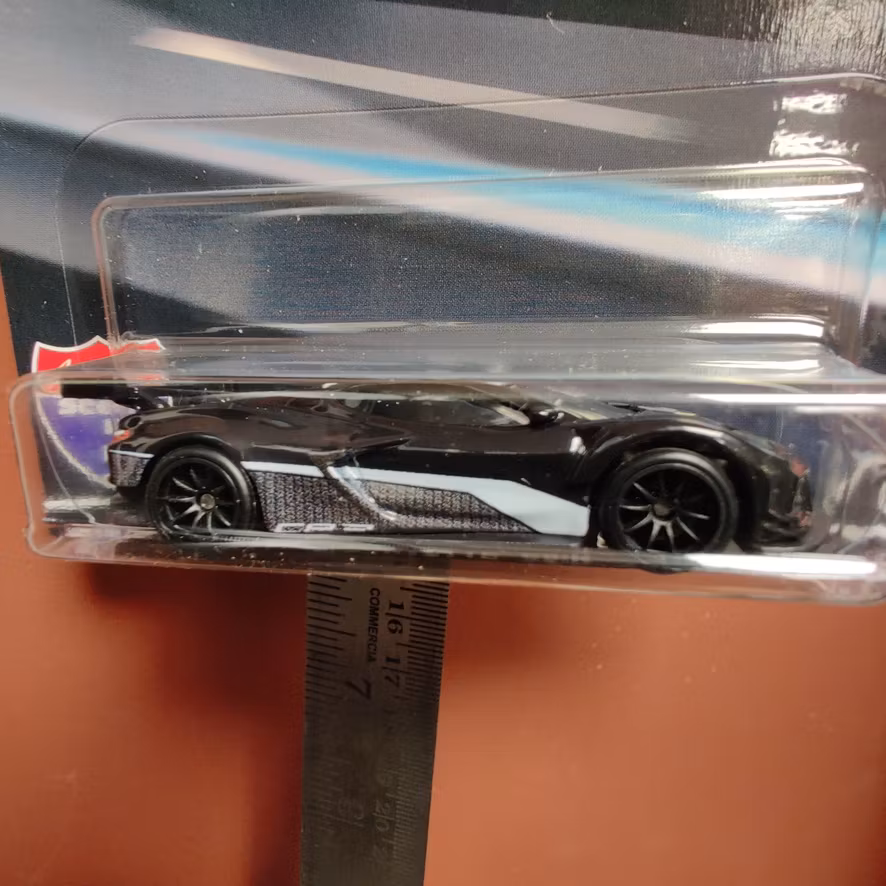 Skala 1/64 HOT WHEELS Premium - American Scene - CORVETTE C8.R Svart/Vit