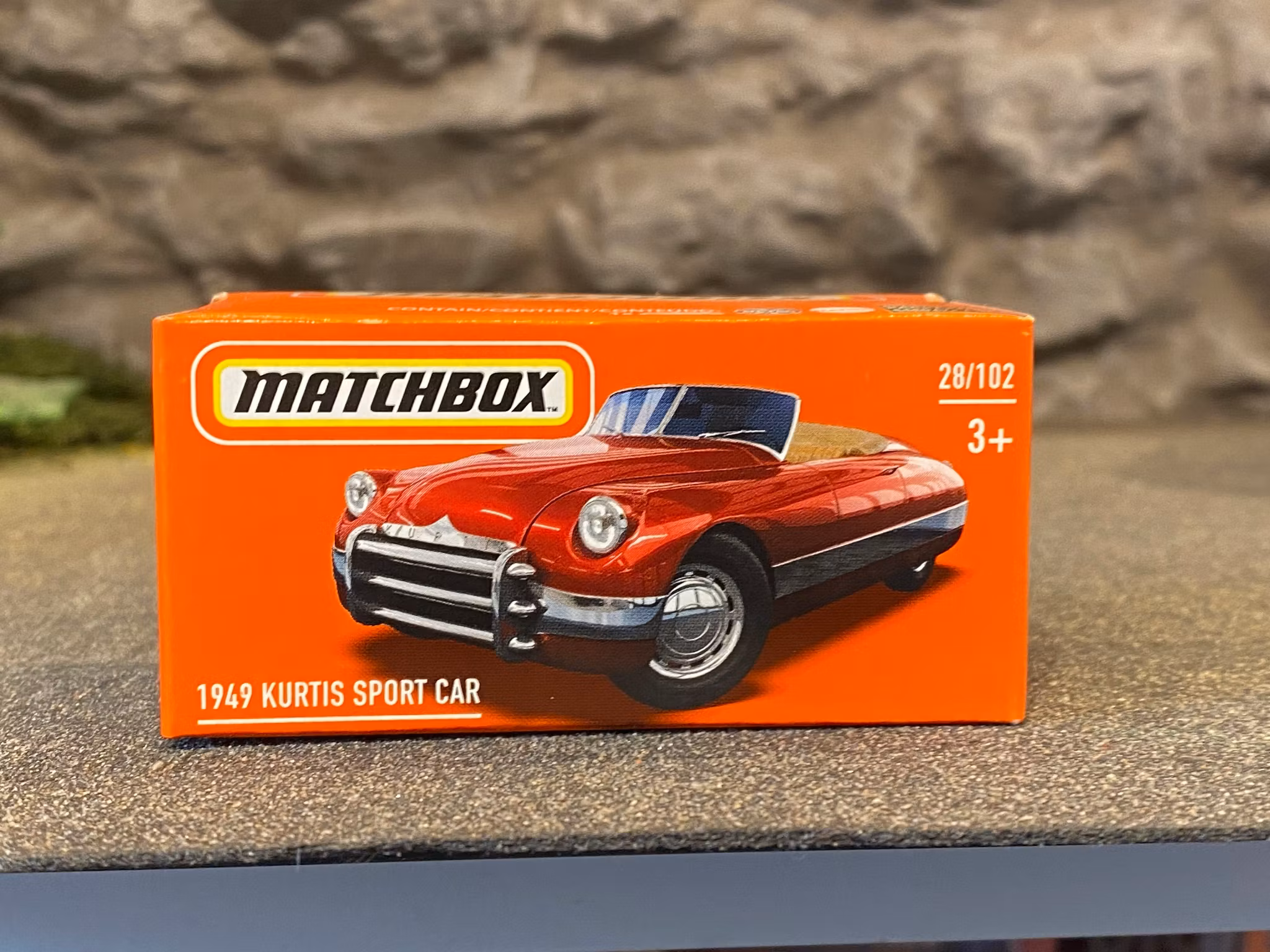 Skala 1/64 Matchbox - Kurtis Sport Car 1949'
