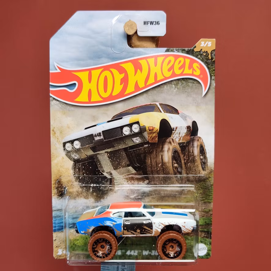 Skala 1/64 Hot Wheels, OLDS OLDSMOBILE 442 W-30