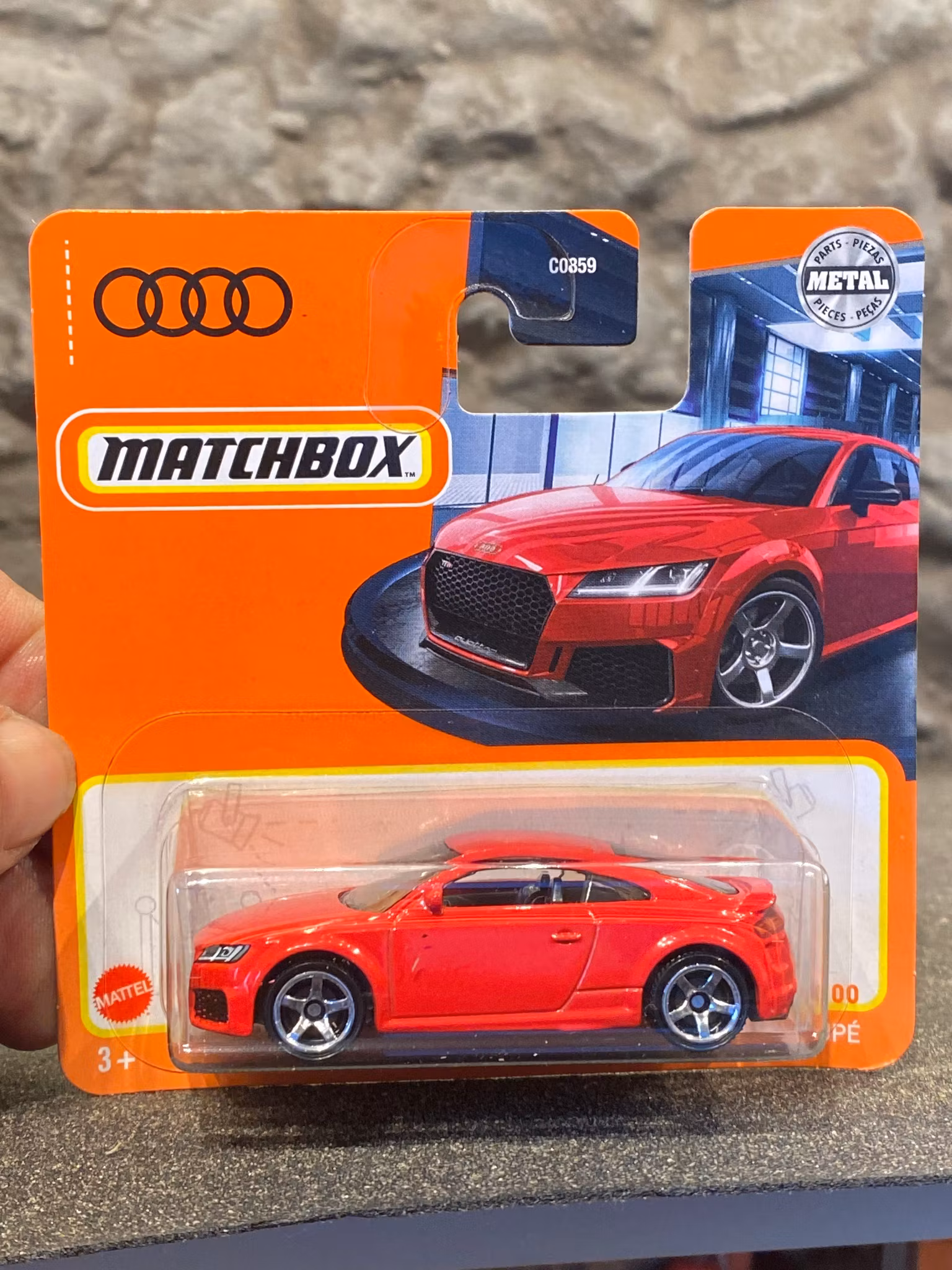 Skala 1/64 Matchbox - Audi TT RS Coupé 19'