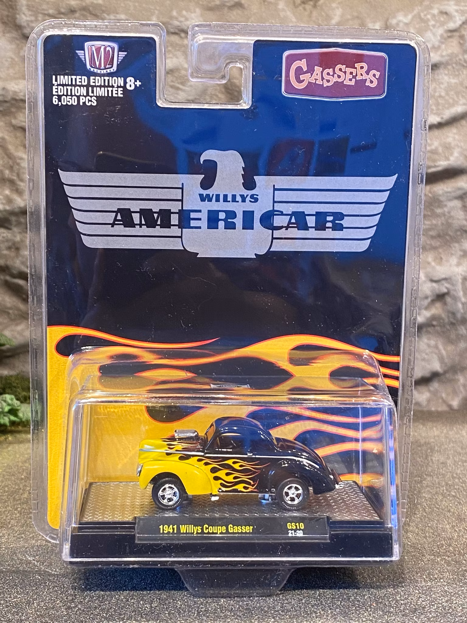 Skala 1/64 Willys Coupe Gasser 41' fr M2